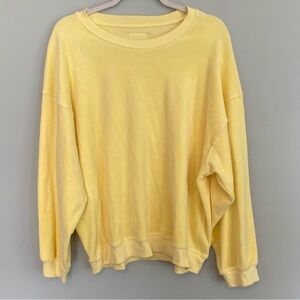 Daily Drills Soft Yellow Sweatshirt